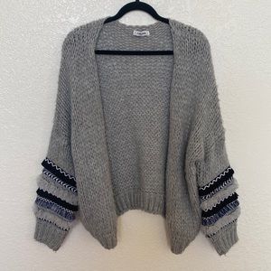 80% mohair cardigan (bernadette cardigan)